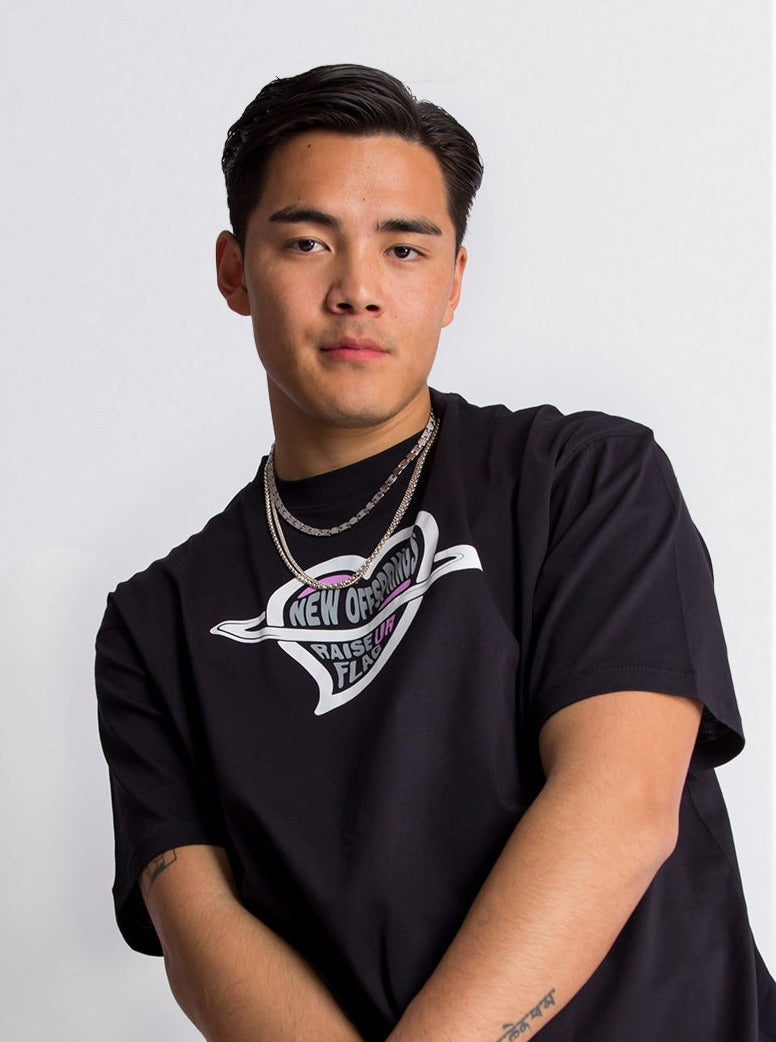 RAISE TEE BLACK