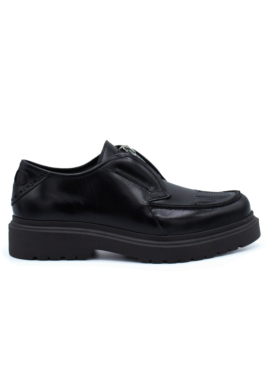 SKULL DERBY ZIPPER BLACK – New Offsprings
