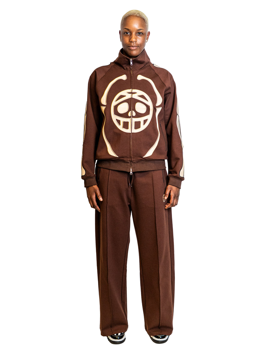 Racer Track Jacket back – New Offsprings Amsterdam streetwear oversized jacket